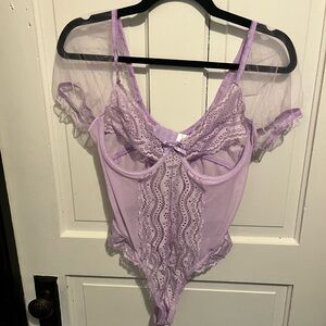 Lavender Lace Bodysuit